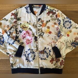 Bagatelle Multicolor Floral Bomber Jacket